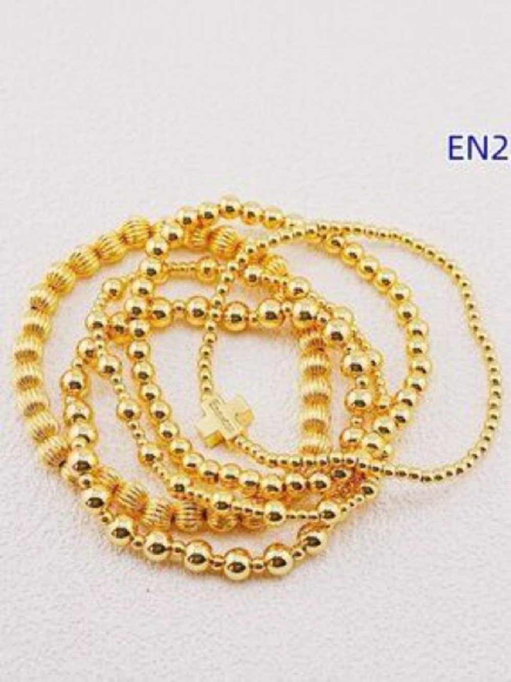 Enewton Gold Five-Piece Bracelet Set - Picture 1 of 1